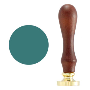 Spellbinders - Sealed Collection - Brass Wax Seal With Handle - 3/4 Solid Circle (WS-024)